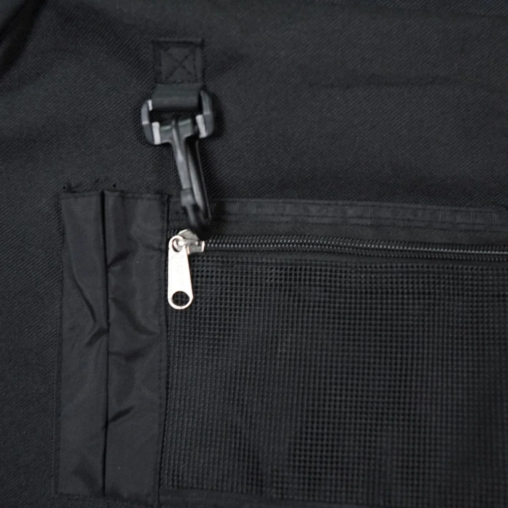 VTG Eastsport Midtown‎ Messenger Bag Unisex Black Y2K Reflective Streetwear Logo